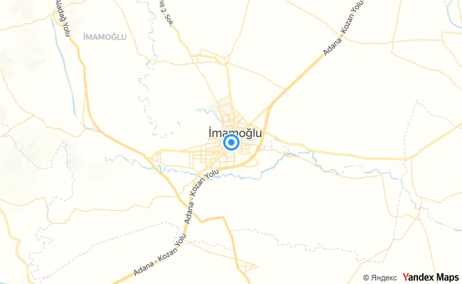 İmamoğlu Adana konum haritası
