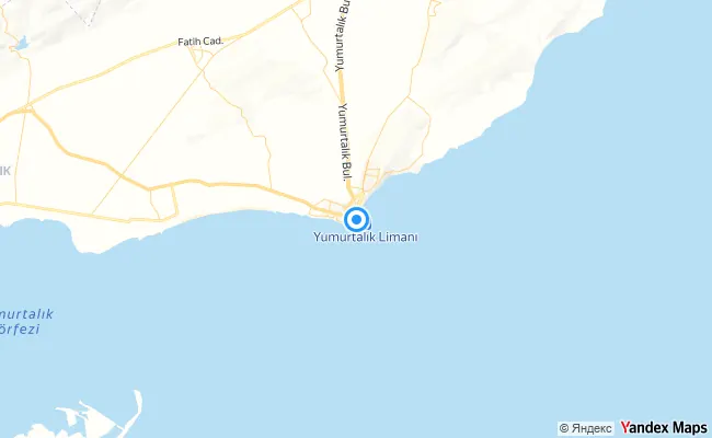 Yumurtalık Adana konum haritası