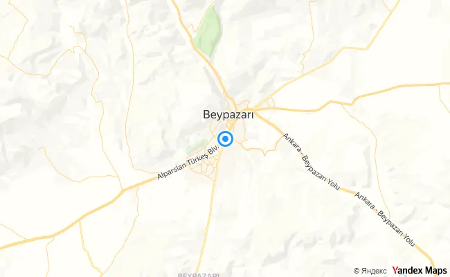 Beypazarı Ankara konum haritası