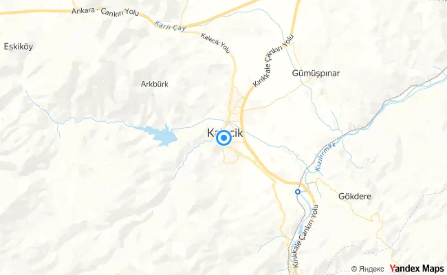 Kalecik Ankara konum haritası