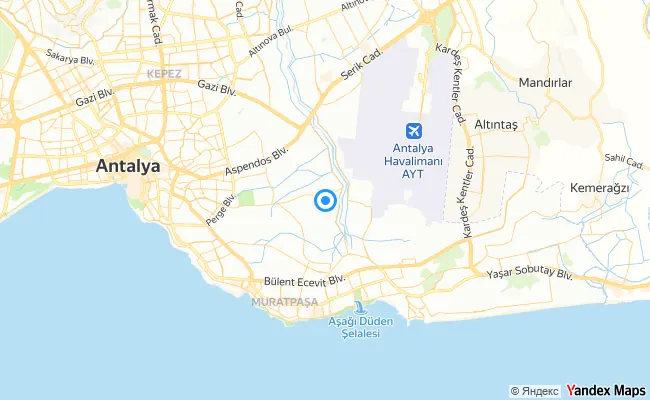 Muratpaşa Antalya konum haritası