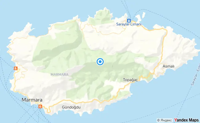 Marmara Balıkesir konum haritası