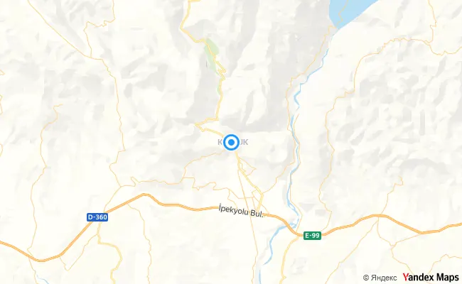 Kozluk Batman konum haritası