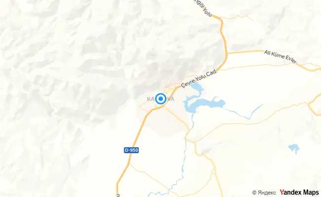 Karlıova Bingöl konum haritası