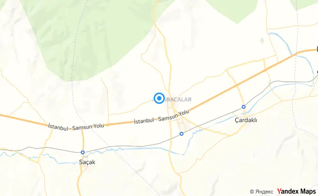 Atkaracalar Çankırı konum haritası
