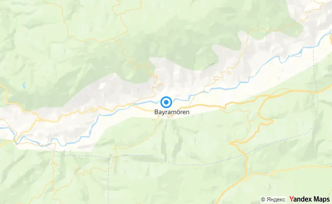 Bayramören Çankırı konum haritası