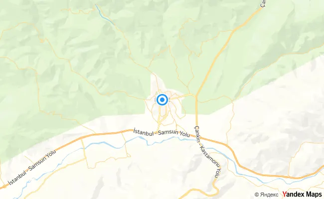 Ilgaz Çankırı konum haritası