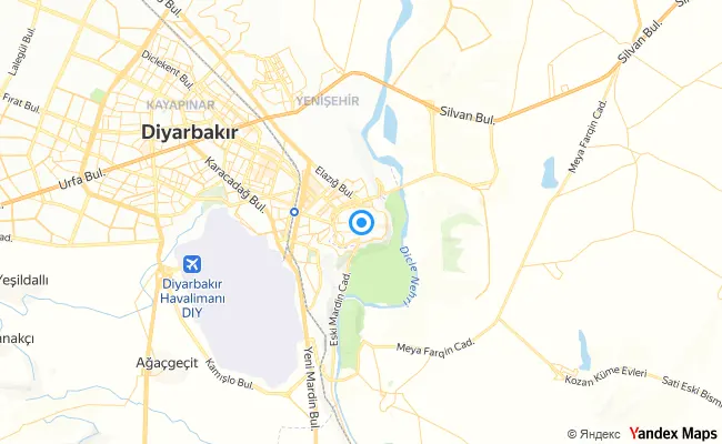 Sur Diyarbakır konum haritası