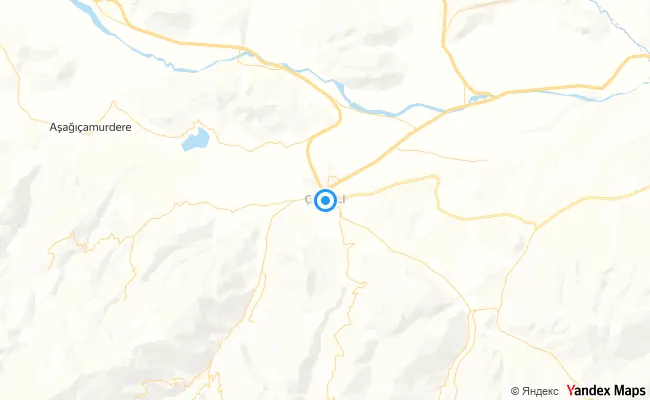 Çayırlı Erzincan konum haritası