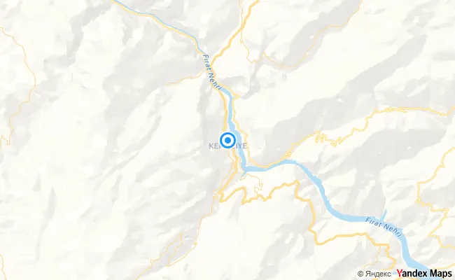 Kemaliye Erzincan konum haritası