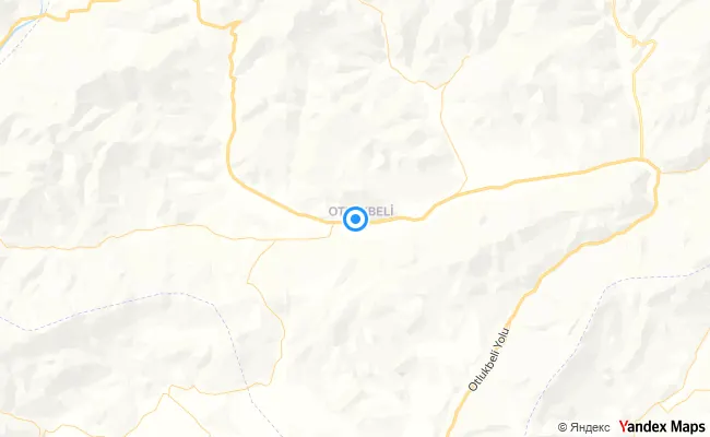Otlukbeli Erzincan konum haritası