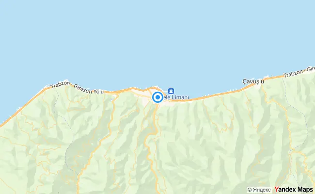 Görele Giresun konum haritası