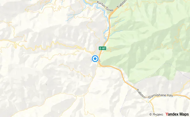 Torul Gümüşhane konum haritası
