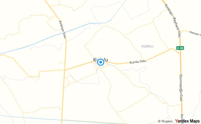Kumlu Hatay konum haritası