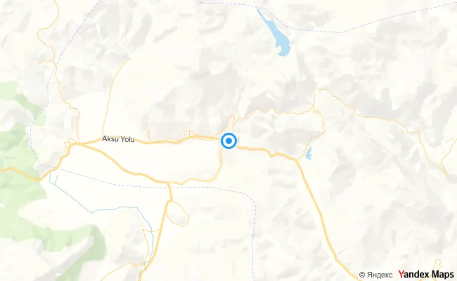 Aksu Isparta konum haritası