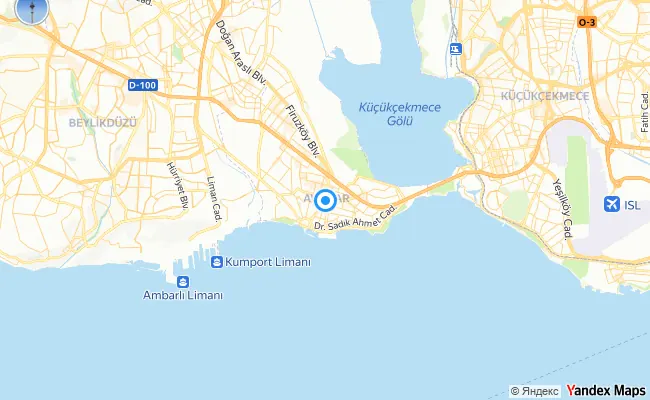 Avcılar İstanbul konum haritası