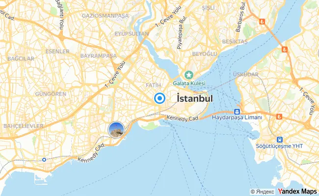 Fatih İstanbul konum haritası