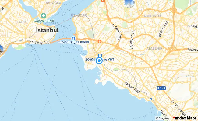 Kadıköy İstanbul konum haritası