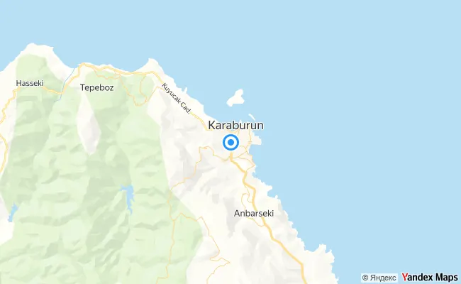 Karaburun İzmir konum haritası
