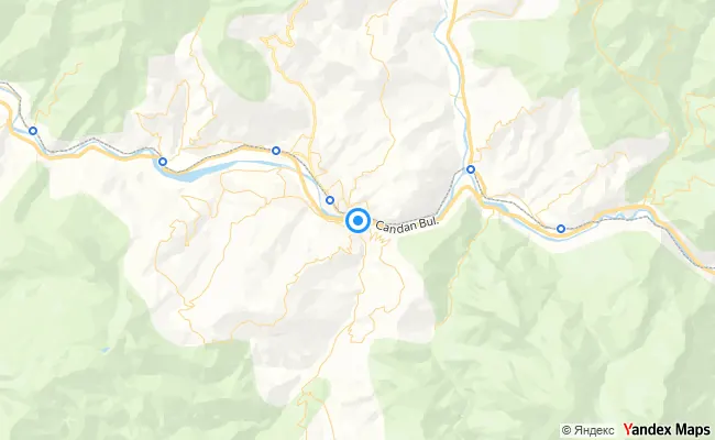 Yenice Karabük konum haritası