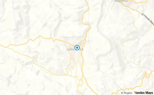 Sarıveliler Karaman konum haritası