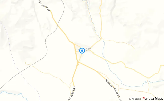 Arpaçay Kars konum haritası