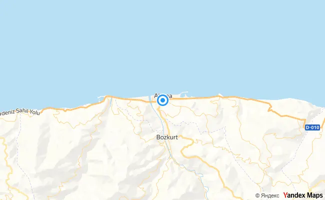 Abana Kastamonu konum haritası