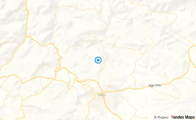 Ağlı Kastamonu konum haritası