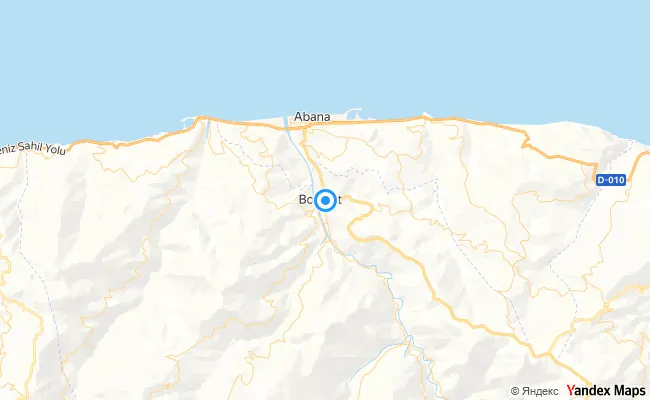 Bozkurt Kastamonu konum haritası