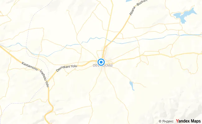 Devrekani Kastamonu konum haritası