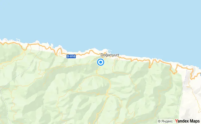 Doğanyurt Kastamonu konum haritası