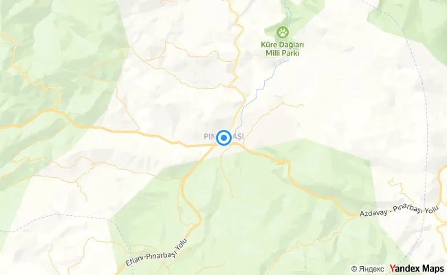 Pınarbaşı Kastamonu konum haritası