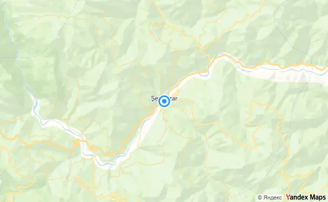 Şenpazar Kastamonu konum haritası