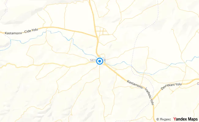 Seydiler Kastamonu konum haritası