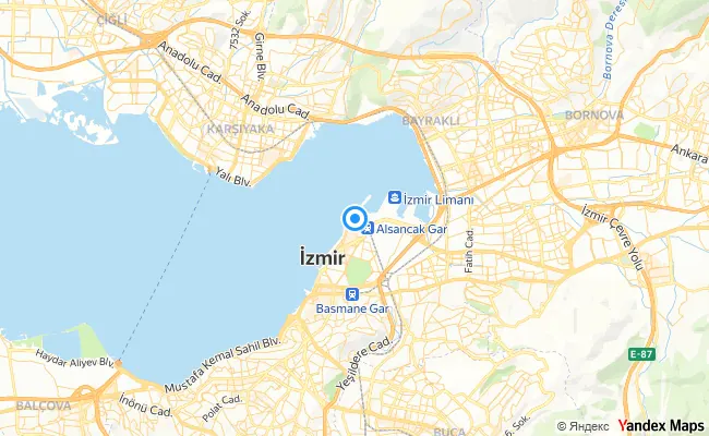 Alsancak Kibris konum haritası