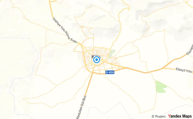 Merkez Kilis konum haritası