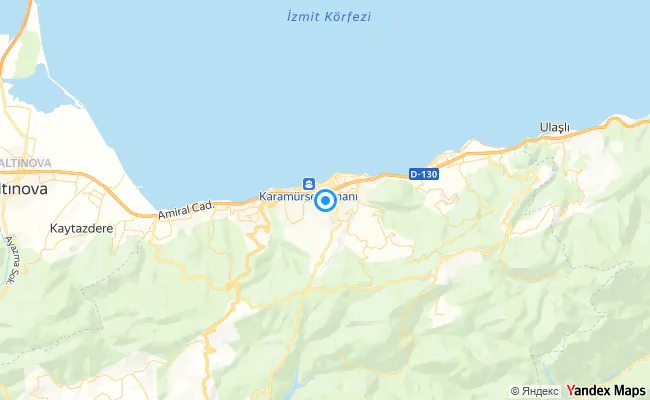 Karamürsel Kocaeli konum haritası