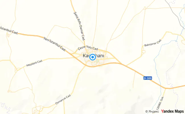 Kadınhanı Konya konum haritası