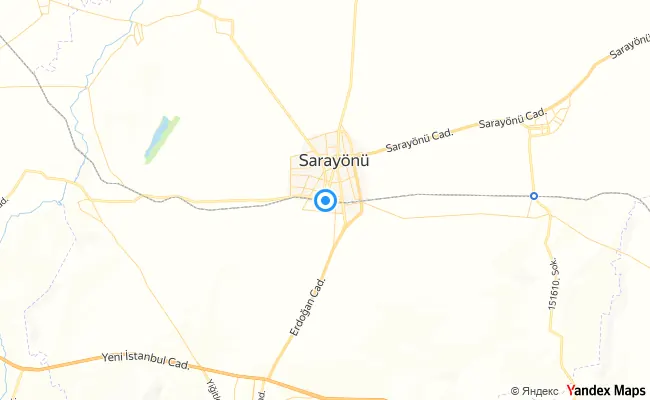 Sarayönü Konya konum haritası