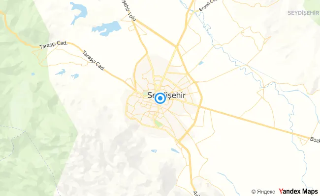 Seydişehir Konya konum haritası
