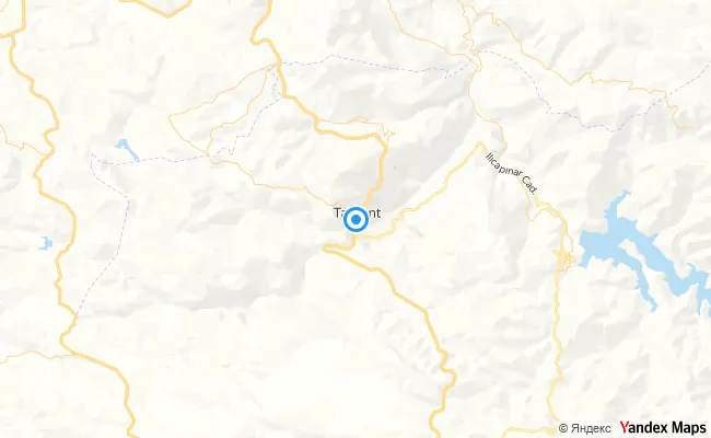 Taşkent Konya konum haritası
