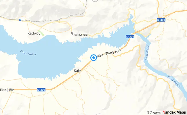 Kale Malatya konum haritası