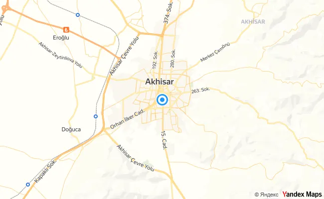 Akhisar Manisa konum haritası