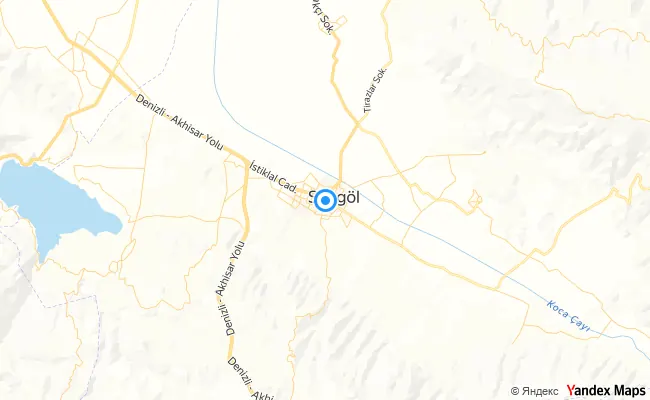 Sarıgöl Manisa konum haritası