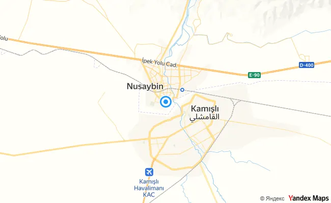 Nusaybin Mardin konum haritası