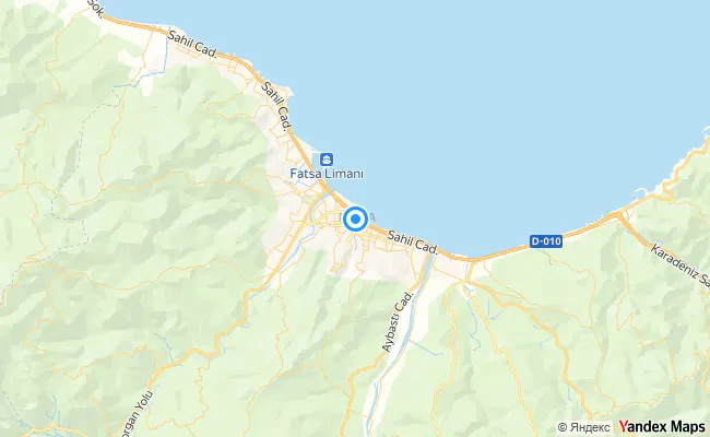 Fatsa Ordu konum haritası