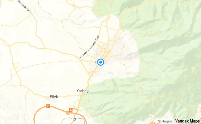 Düziçi Osmaniye konum haritası