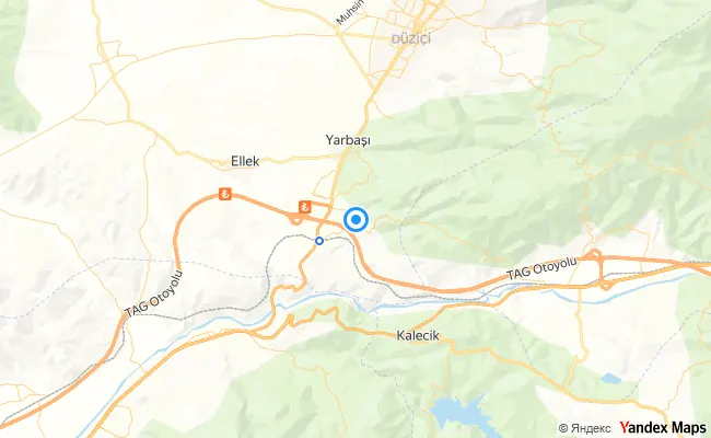 Merkez Osmaniye konum haritası