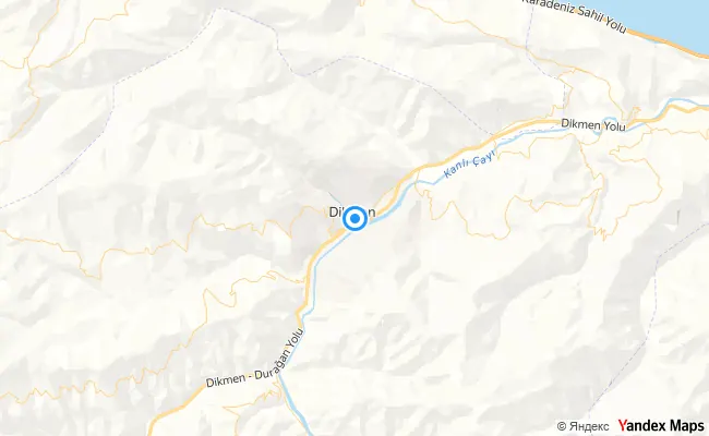 Dikmen Sinop konum haritası
