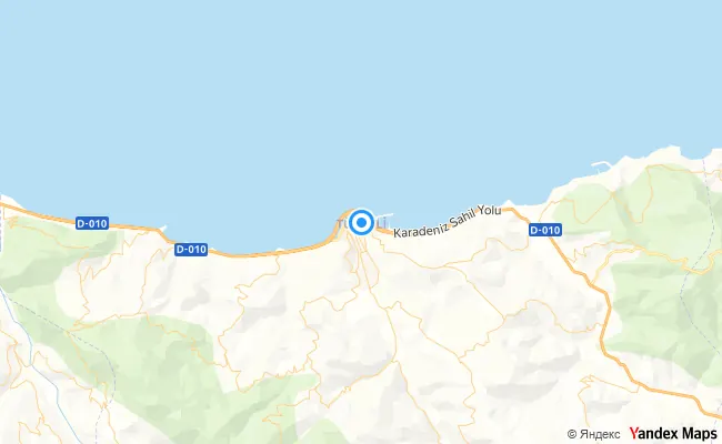 Türkeli Sinop konum haritası